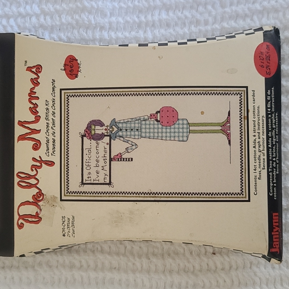 New Vintage Funny Quote Cross Stitch DIY kit
